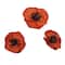 12 Packs: 12 ct. (144 total) Red Poppy Paper Flowers by Recollections™